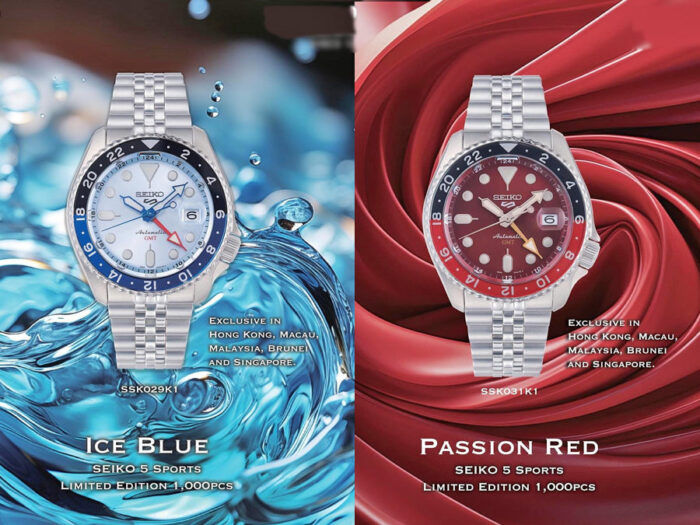 Seiko 5 Sports Thong Sia Limited Edition Red Dial Silver Steel Strap Watch For Men - SSK031K1 - Image 8